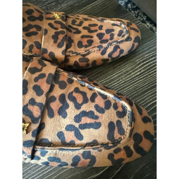 BCBGENERATION Sabrina Calf Suede Cheetah Print Mules Sz. 10 - Picture 4 of 8